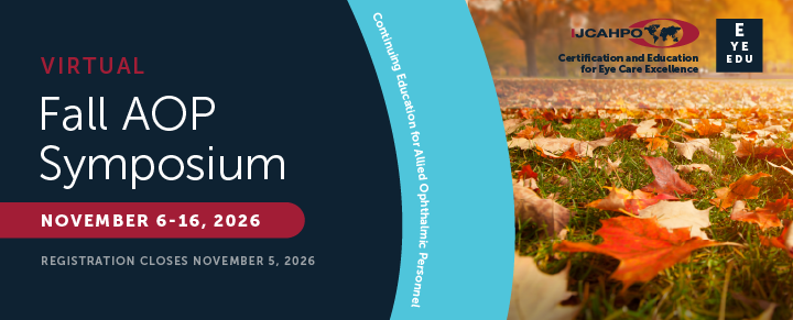 Register for the 2026 Fall AOP Symposium